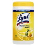 Lysol Disinfect Wipe Lem & Lime Blsm 80ct