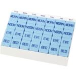 Large 7 Day Weekly Pill Organizer