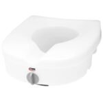 Carex E-Z Lock Raised Toilet Seat Without Handles