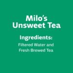Milo's 100% Natural Famous Unsweet Iced Tea, 128 fl oz Jug - Image 4