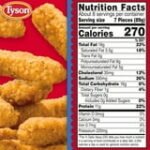 Tyson Any'tizers Frozen White Meat Crispy Chicken Fries, 26.5 oz, 11g Protein per Serving (Fully Cooked) - Image 6