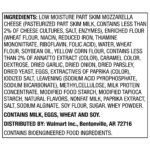 Great Value Mozzarella Cheese Sticks Appetizer, 17.4 oz Carton (Frozen) - Image 5