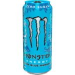 Monster Energy Ultra, Blue Hawaiian, Sugar Free Energy Drink, 16 Fl Oz