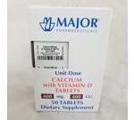 Calcium Vitamin D 600mg 400Iu Tab 50 Ud