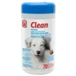 Dogit Clean Eyes Wipes Unscented, 70 count