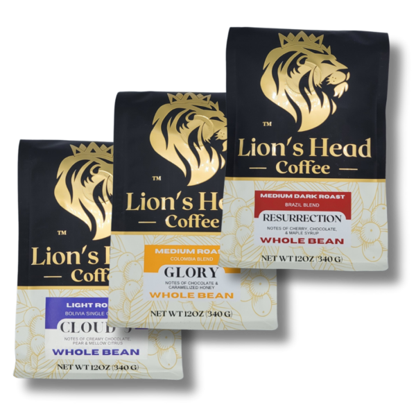 Light | Medium | Med/Dark | 3-12oz | Whole Bean or Ground