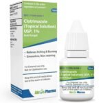 Lotrimin AF Clotrimazole 1% – Liquid Topical Solution 10 mL – OTC