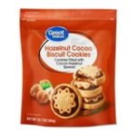 Great Value Hazelnut Cocoa Biscuits Cookies, 10.7 oz - Image 5