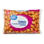 Great Value Taters Seasoned and Shredded Potatoes, 32 oz (Frozen)