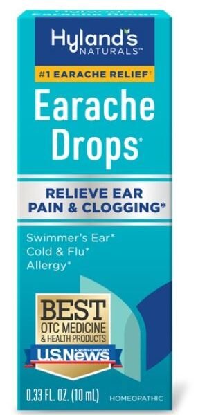Hyland’s Naturals Ear Ache Drops – 0.33oz