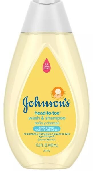 Johnson’s Head-To-Toe Gentle Baby Wash & Shampoo, 13.6OZ