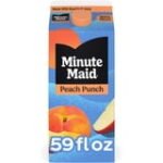 Minute Maid Peach Punch Juice Drink Carton, 59 fl oz