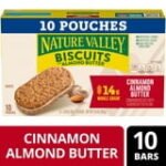 Nature Valley Biscuit Sandwiches, Cinnamon Almond Butter, 10 Bars, 13.5 oz - Image 6