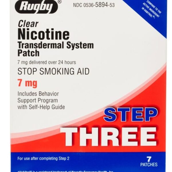 Nicotine 7mg Pat 7 Rugby