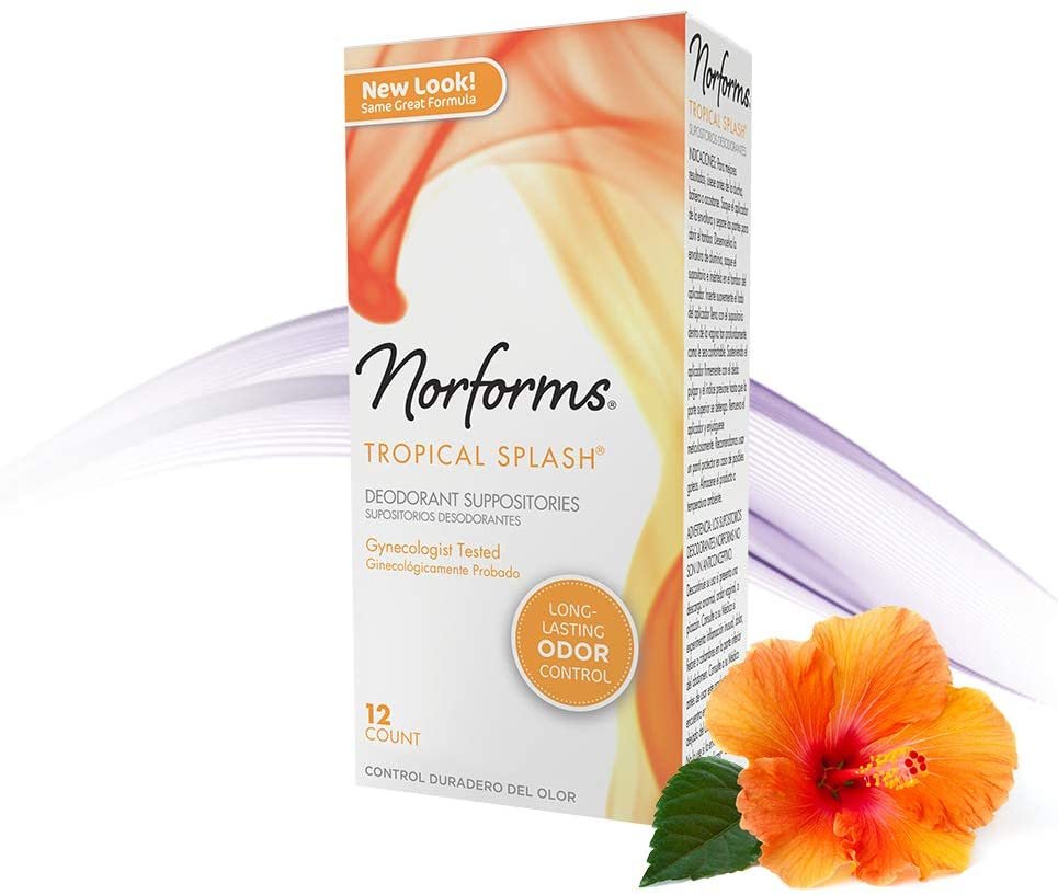 Norfrms.jpg Norforms Suppositories Tropical Splash 12 Count - Image 1