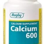 Calcium Carbonate, 600mg, 60 Tablets by Rugby