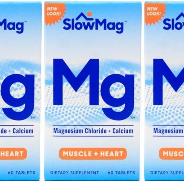 Slow-Mag Tablet 60ct – Pack of 3