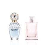Brit Sheer by Burberry and Daisy Dream by Marc Jacobs
