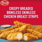 Tyson Frozen Crispy Chicken Breast Strips, 25 oz, 13g Protein per Serving (Fully Cooked) - Image 7