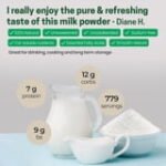 Z Natural Foods Premium Whole Milk Powder - Powdered Milk for Baking, Cooking, Drinks - Dry Milk Powder, Pasteurized, Non-GMO, Gluten-Free, Kosher-Certified, 55 lbs - Image 2