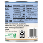 Great Value Golden Sweet Whole Kernel Corn, 8.5 oz Can - Image 4
