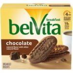 belVita Breakfast Bars Biscuits, Chocolate, 5 Packs (4 Biscuits Per Pack) - Image 2
