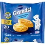 Pillsbury Grands! Southern Style Frozen Breakfast Biscuits, Value Pack, 20 ct., 41.6 oz