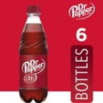 Dr Pepper Soda Pop, 16.9 fl oz, 6 Pack Bottles - Image 3