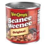 Van Camp's Original Beanee Weenee, 13g Protein Per Serving, Canned Food, 7.75 oz. Can - Image 5