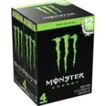 Monster Energy, Original Green, Energy Drink, 12 fl oz, 4 Pack - Image 5