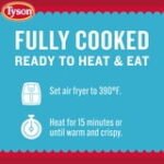 Tyson Frozen Crispy Chicken Breast Strips, 25 oz, 13g Protein per Serving (Fully Cooked) - Image 6