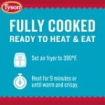 Tyson White Meat Chicken Patties, 23 oz (Frozen, Fully Cooked) - Image 2